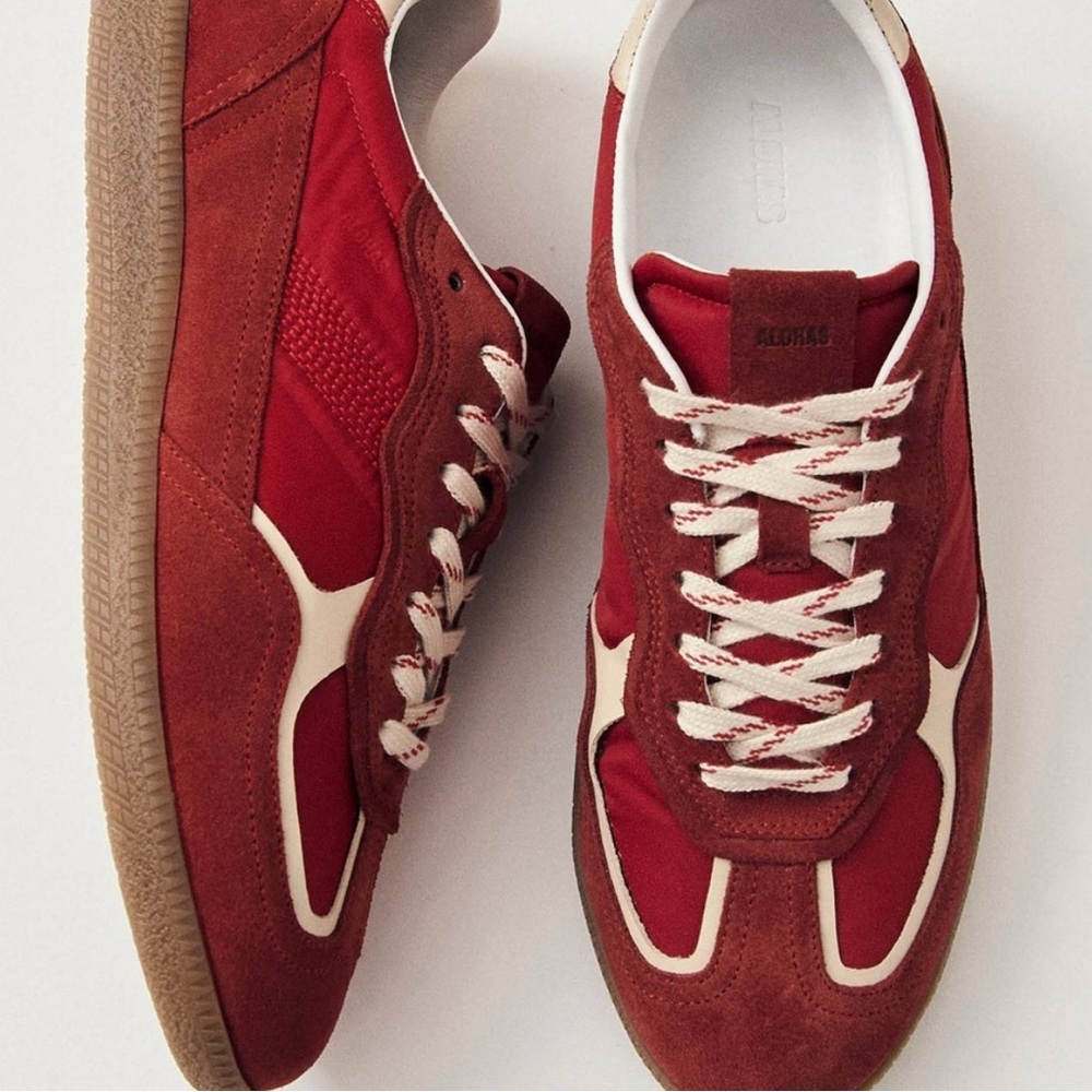 ALOHAS Red and Cream Women's Shoes